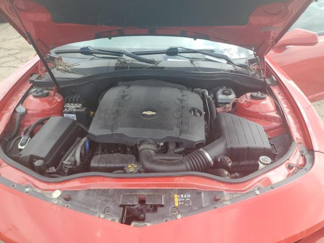 2G1FC1E35D9182437 - 2013 CHEVROLET CAMARO LT წითელი ფოტო 11