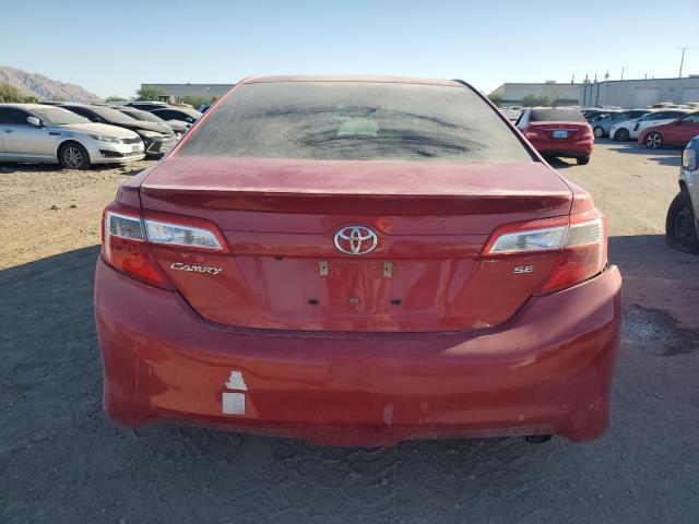 4T1BF1FK7EU806855 - 2014 TOYOTA CAMRY L RED photo 6