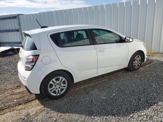1G1JG6SH9J4110845 - 2018 CHEVROLET SONIC WHITE photo 3