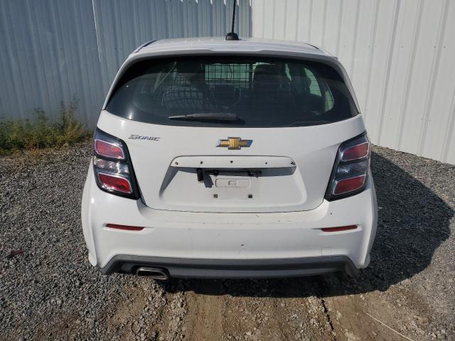 1G1JG6SH9J4110845 - 2018 CHEVROLET SONIC WHITE photo 6