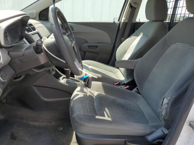 1G1JG6SH9J4110845 - 2018 CHEVROLET SONIC WHITE photo 7