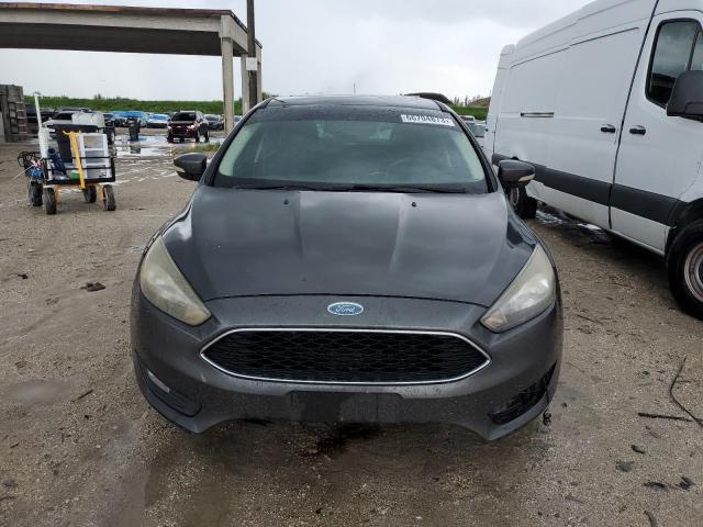 1FADP3H26HL327264 - 2017 FORD FOCUS SEL GRAY photo 5