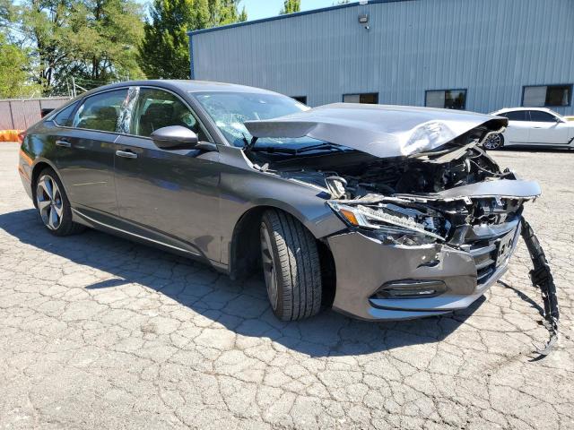 1HGCV1F93JA055677 - 2018 HONDA ACCORD TOURING 灰色 照片 4