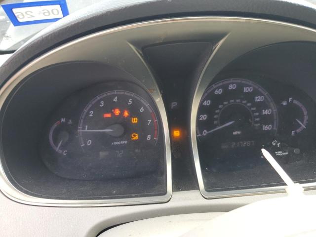 4T1BK3DB6BU376936 - 2011 TOYOTA AVALON BASE BLACK photo 9