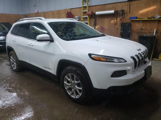 1C4PJMCB4EW128066 - 2014 JEEP CHEROKEE LATITUDE WHITE photo 4