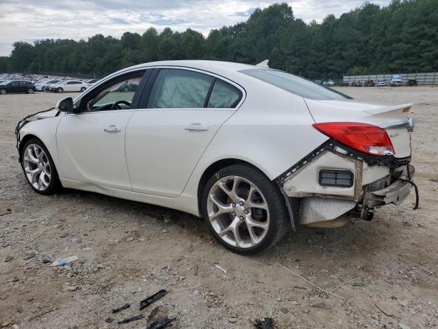 2G4GV5GV4D9201129 - 2013 BUICK REGAL GS WHITE photo 2