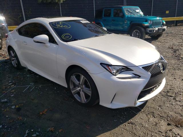 JTHSE5BCXF5002542 - 2015 LEXUS RC 350 WHITE photo 1