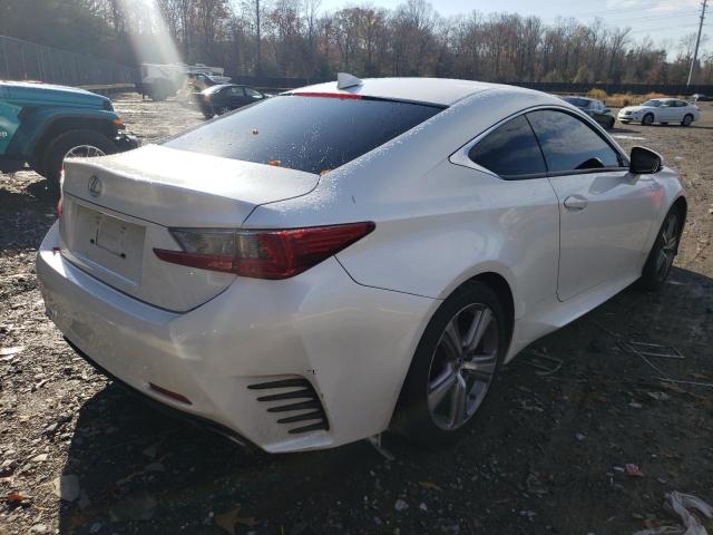 JTHSE5BCXF5002542 - 2015 LEXUS RC 350 WHITE photo 4