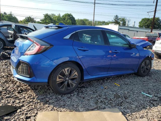 SHHFK7H75HU227274 - 2017 HONDA CIVIC EXL 蓝色 照片 3