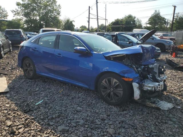 SHHFK7H75HU227274 - 2017 HONDA CIVIC EXL 蓝色 照片 4