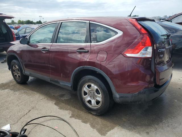 5J6RM4H39CL057408 - 2018 HONDA CR-V LX MAROON photo 2