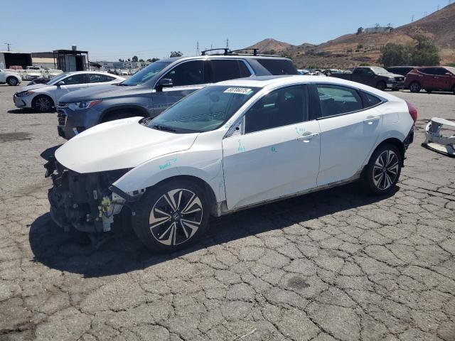 2HGFC1F78GH648611 - 2016 HONDA CIVIC EXL WHITE photo 1