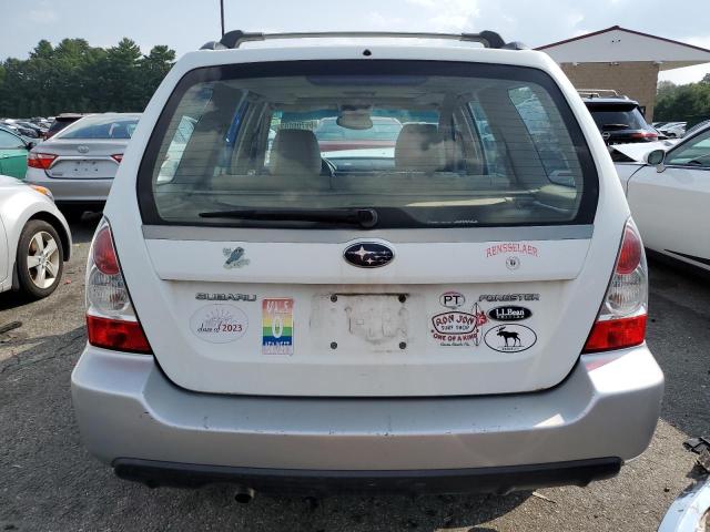 JF1SG67626H726590 - 2006 SUBARU FORESTER 2.5X LL BEAN WHITE photo 6