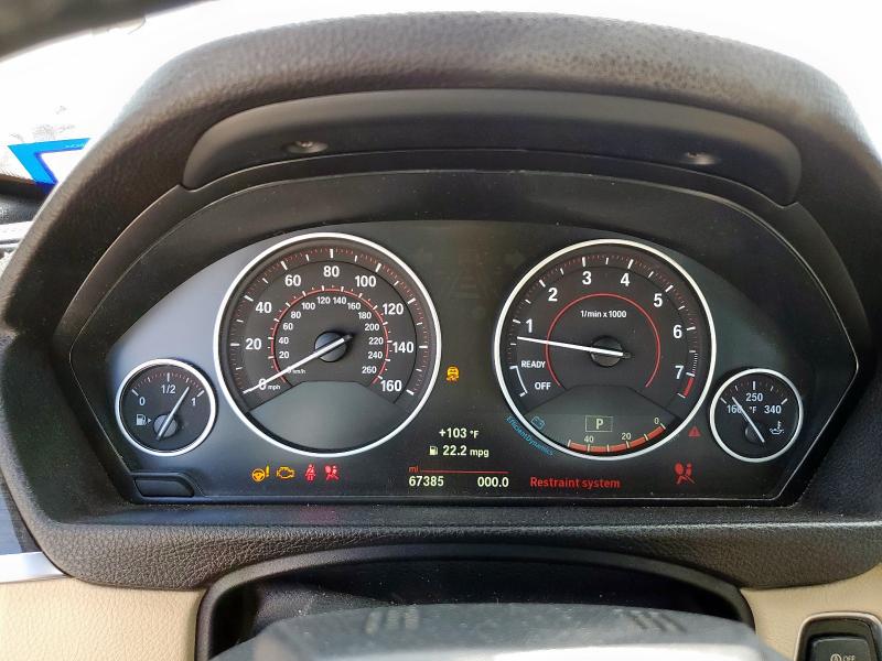 WBA4Z5C5XKEE17319 - 2019 BMW 440I WHITE photo 9