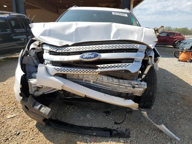 1FM5K7D85DGA16552 - 2013 FORD EXPLORER XLT WHITE photo 5