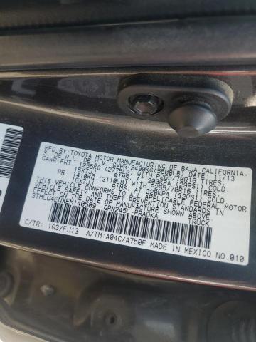 3TMLU4ENXEM140509 - 2014 TOYOTA TACOMA DOUBLE CAB رمادي صورة 12