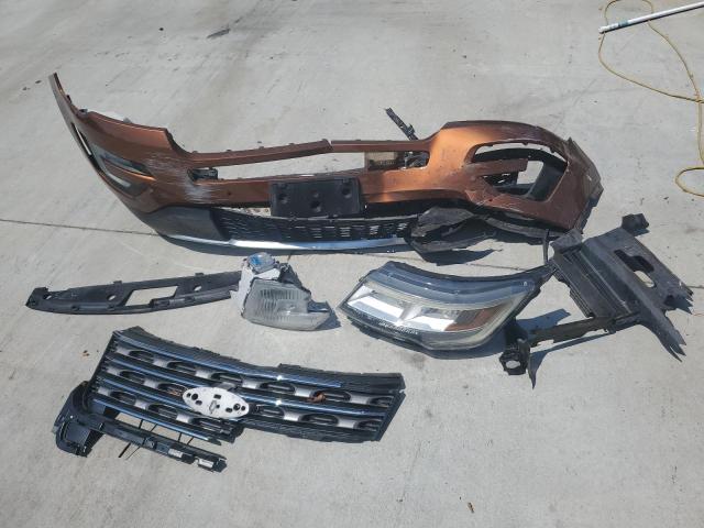 1FM5K7D85HGB27060 - 2017 FORD EXPLORER XLT 橙色 照片 13