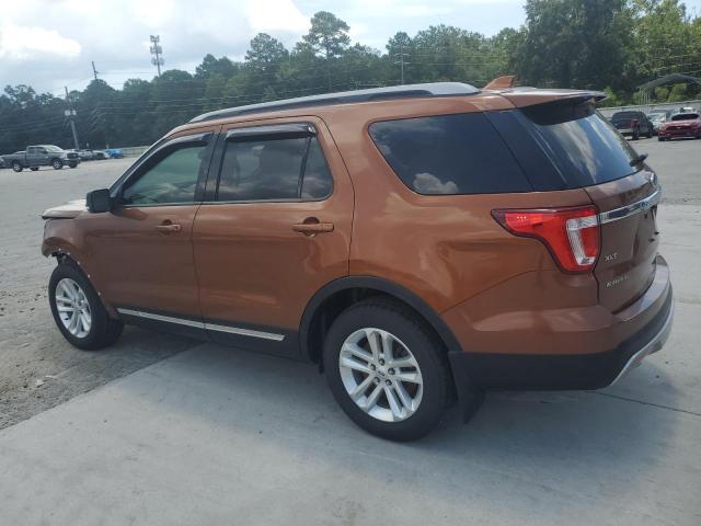 1FM5K7D85HGB27060 - 2017 FORD EXPLORER XLT 橙色 照片 2