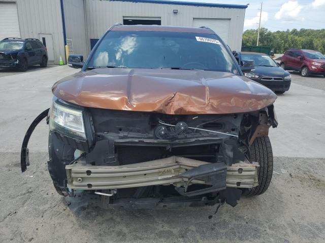 1FM5K7D85HGB27060 - 2017 FORD EXPLORER XLT 橙色 照片 5