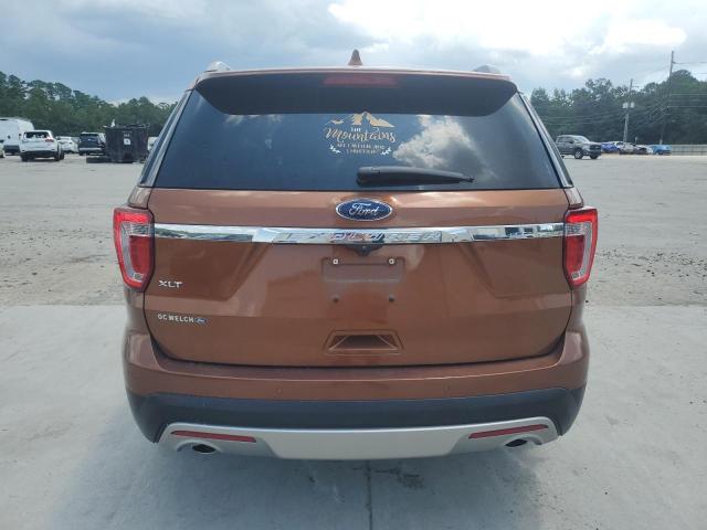 1FM5K7D85HGB27060 - 2017 FORD EXPLORER XLT 橙色 照片 6