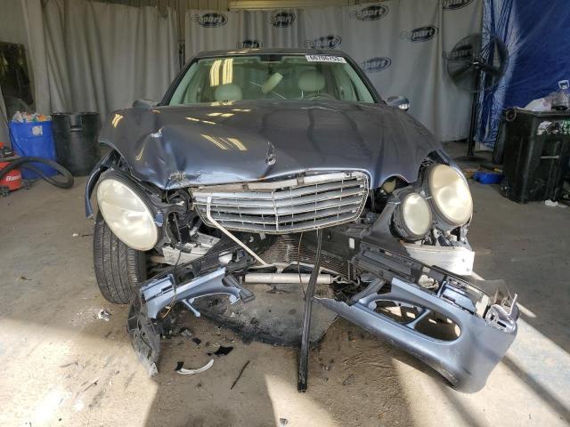 WDBUF56J76A804181 - 2006 MERCEDES-BENZ E 350 BLUE photo 5