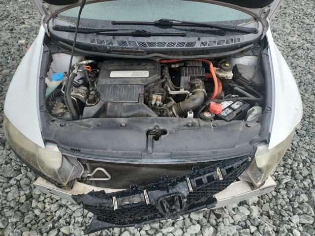 JHMFA362X9S013257 - 2009 HONDA CIVIC HYBRID WHITE photo 11