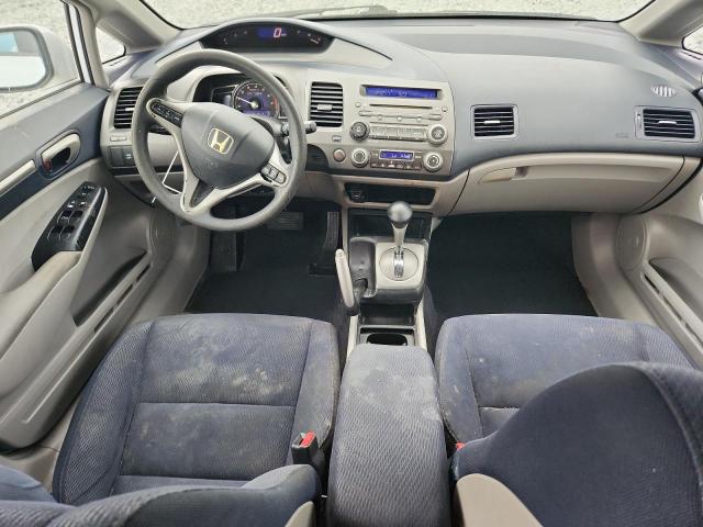 JHMFA362X9S013257 - 2009 HONDA CIVIC HYBRID WHITE photo 8