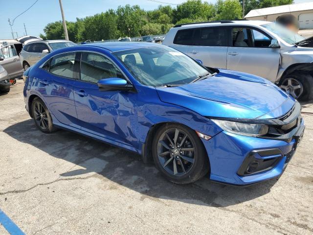 SHHFK7H61MU217116 - 2021 HONDA CIVIC EX BLUE photo 4