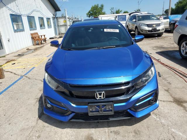 SHHFK7H61MU217116 - 2021 HONDA CIVIC EX BLUE photo 5