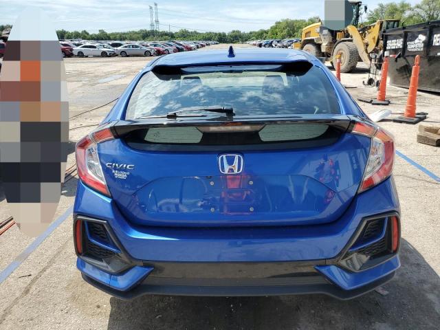 SHHFK7H61MU217116 - 2021 HONDA CIVIC EX BLUE photo 6
