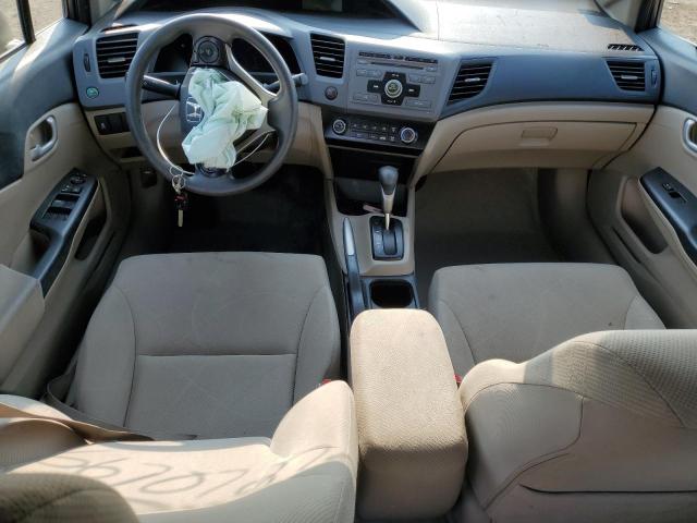 19XFB2F55CE080328 - 2012 HONDA CIVIC LX ნაცრისფერი ფოტო 8