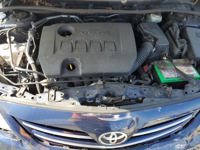 JTDBU4EE9DJ116757 - 2013 TOYOTA COROLLA LE BASE BLUE photo 11