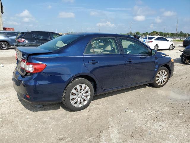 JTDBU4EE9DJ116757 - 2013 TOYOTA COROLLA LE BASE BLUE photo 3