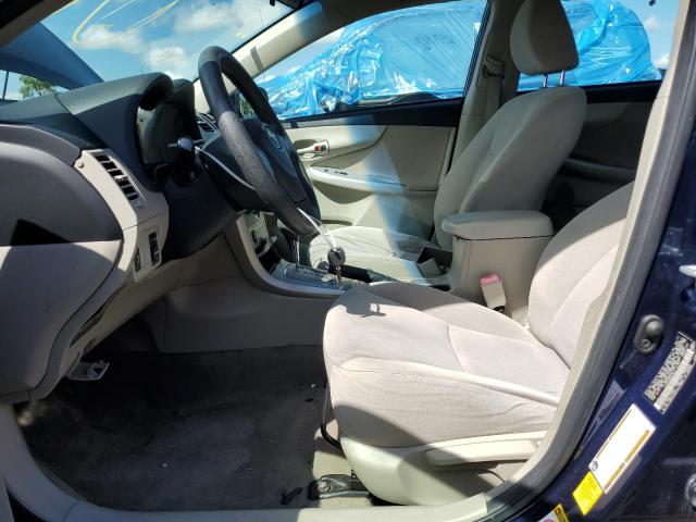 JTDBU4EE9DJ116757 - 2013 TOYOTA COROLLA LE BASE BLUE photo 7