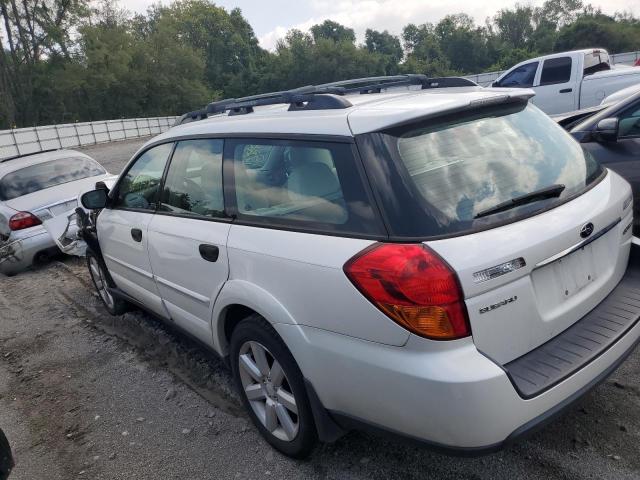 4S4BP61C967318095 - 2006 SUBARU LEGACY OUTBACK 2.5I WHITE photo 2