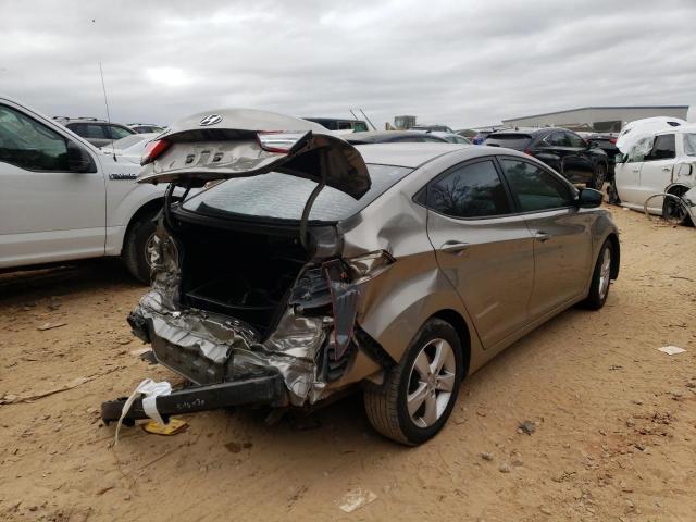 5NPDH4AE2DH354056 - 2013 HYUNDAI ELANTRA GLS GRAY photo 4