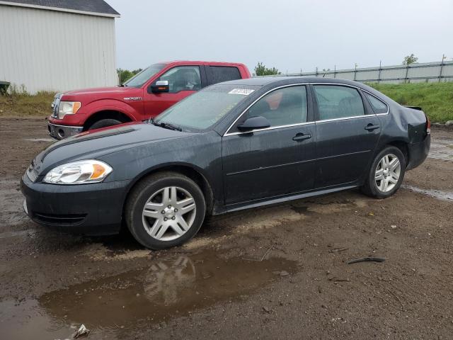 2G1WB5E36E1158576 - 2014 CHEVROLET IMPALA LIM LT GRAY photo 1