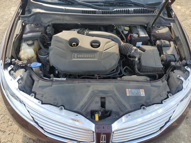 3LN6L2G90DR825538 - 2013 LINCOLN MKZ ბურგუნდია ფოტო 11