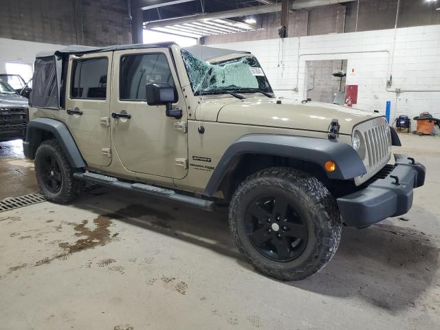 1C4BJWDG5JL836550 - 2018 JEEP WRANGLER U SPORT Qəhvəyi foto 4