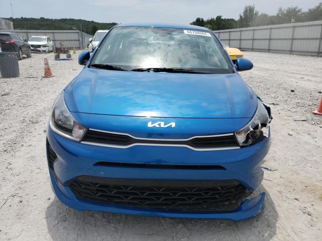 3KPA24AD2PE623368 - 2023 KIA RIO LX BLUE photo 5