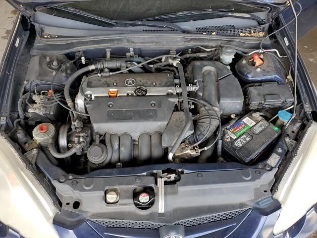 JH4DC54842C010875 - 2002 ACURA RSX BLUE photo 11