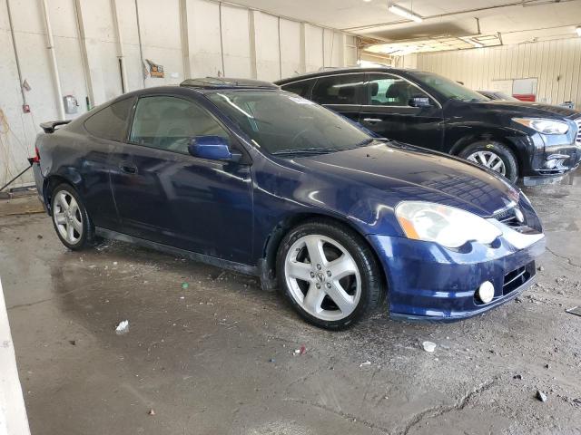 JH4DC54842C010875 - 2002 ACURA RSX BLUE photo 4