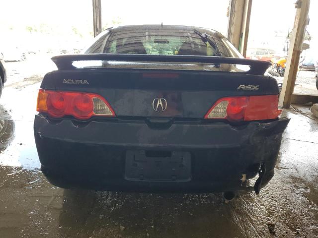 JH4DC54842C010875 - 2002 ACURA RSX BLUE photo 6