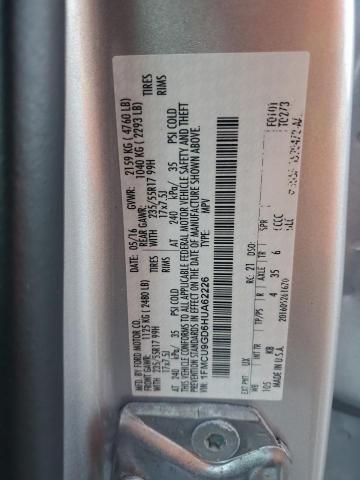 1FMCU9GD6HUA62226 - 2017 FORD ESCAPE SE SILVER photo 13