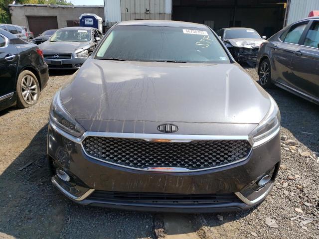 KNALB4J16H5039600 - 2017 KIA CADENZA PREMIUM GRAY photo 5