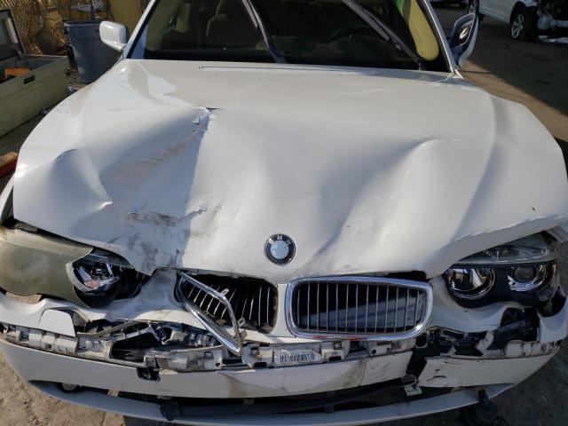 WBAGL63504DP74017 - 2004 BMW 745I I WHITE photo 11