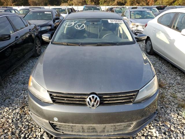 3VWD07AJXEM233001 - 2014 VOLKSWAGEN JETTA SE GRAY photo 5