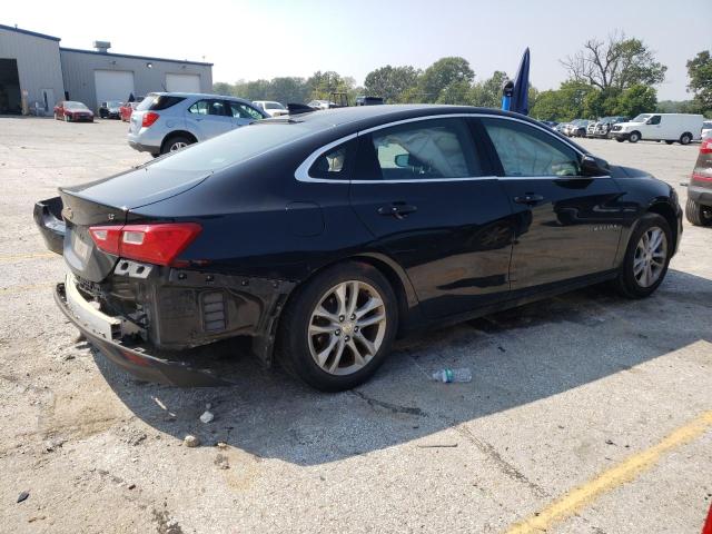 1G1ZE5ST3HF105758 - 2017 CHEVROLET MALIBU LT BLACK photo 3