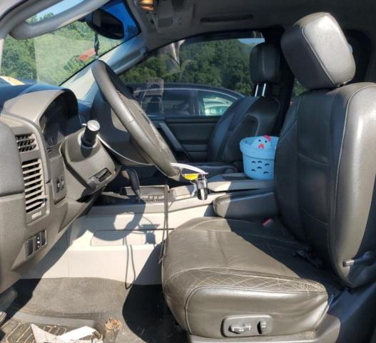 1N6AA06B14N529103 - 2004 NISSAN TITAN XE SILVER photo 7