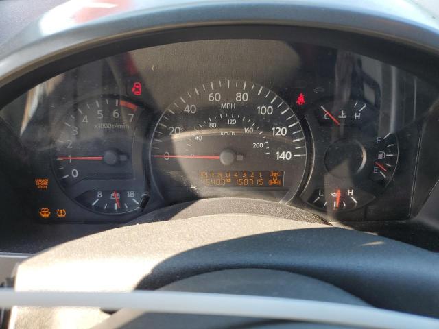 1N6AA06B14N529103 - 2004 NISSAN TITAN XE SILVER photo 9